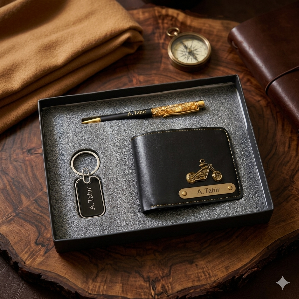 Personalized Executive Leatherette Gift Set GS 1001
