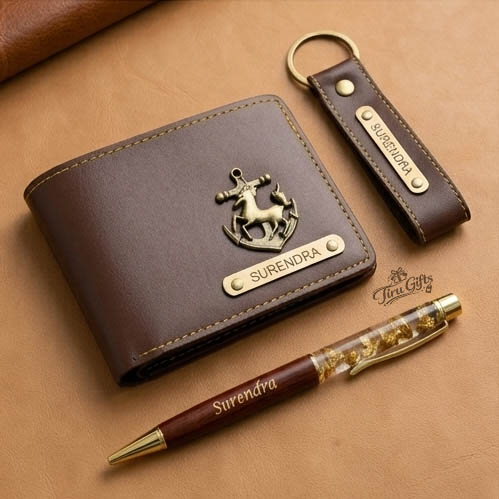 Personalized Executive Leatherette Gift Set GS 1002